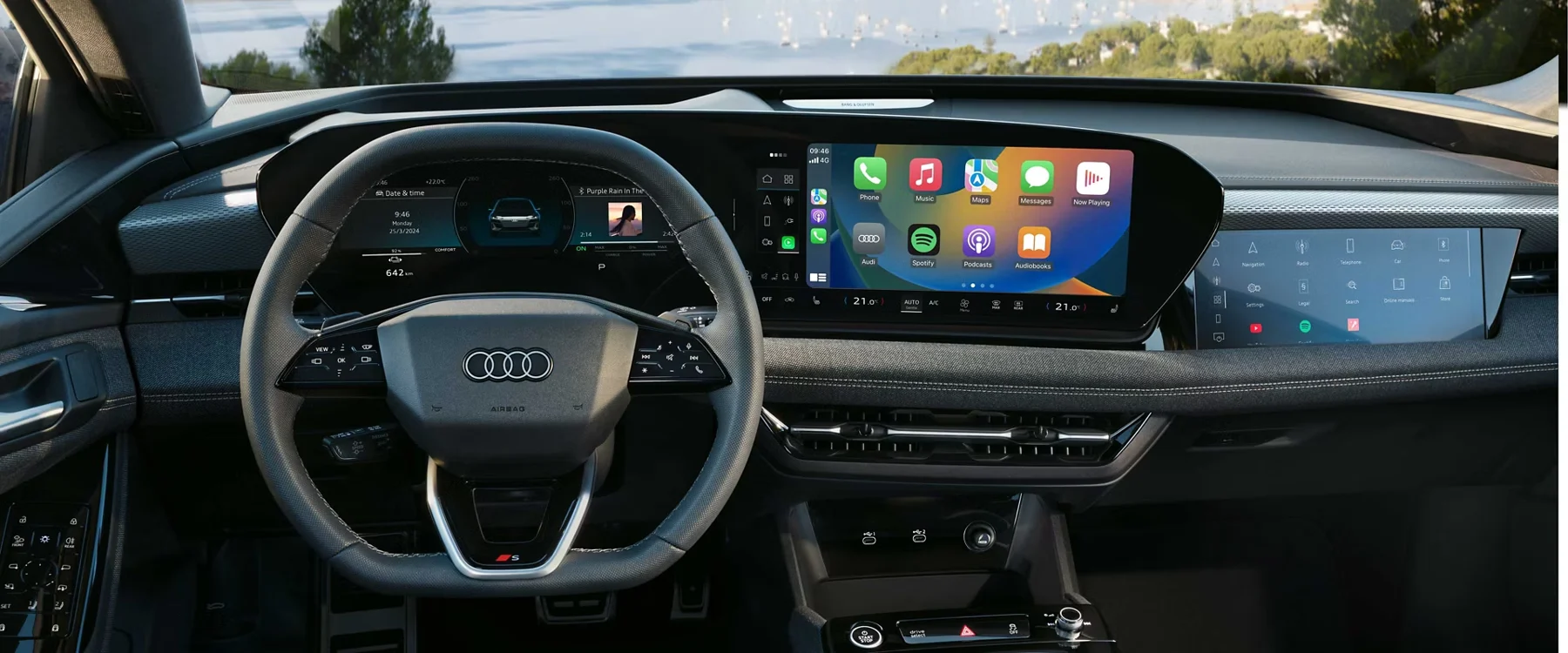 Audi A6 e-tron 실내 1