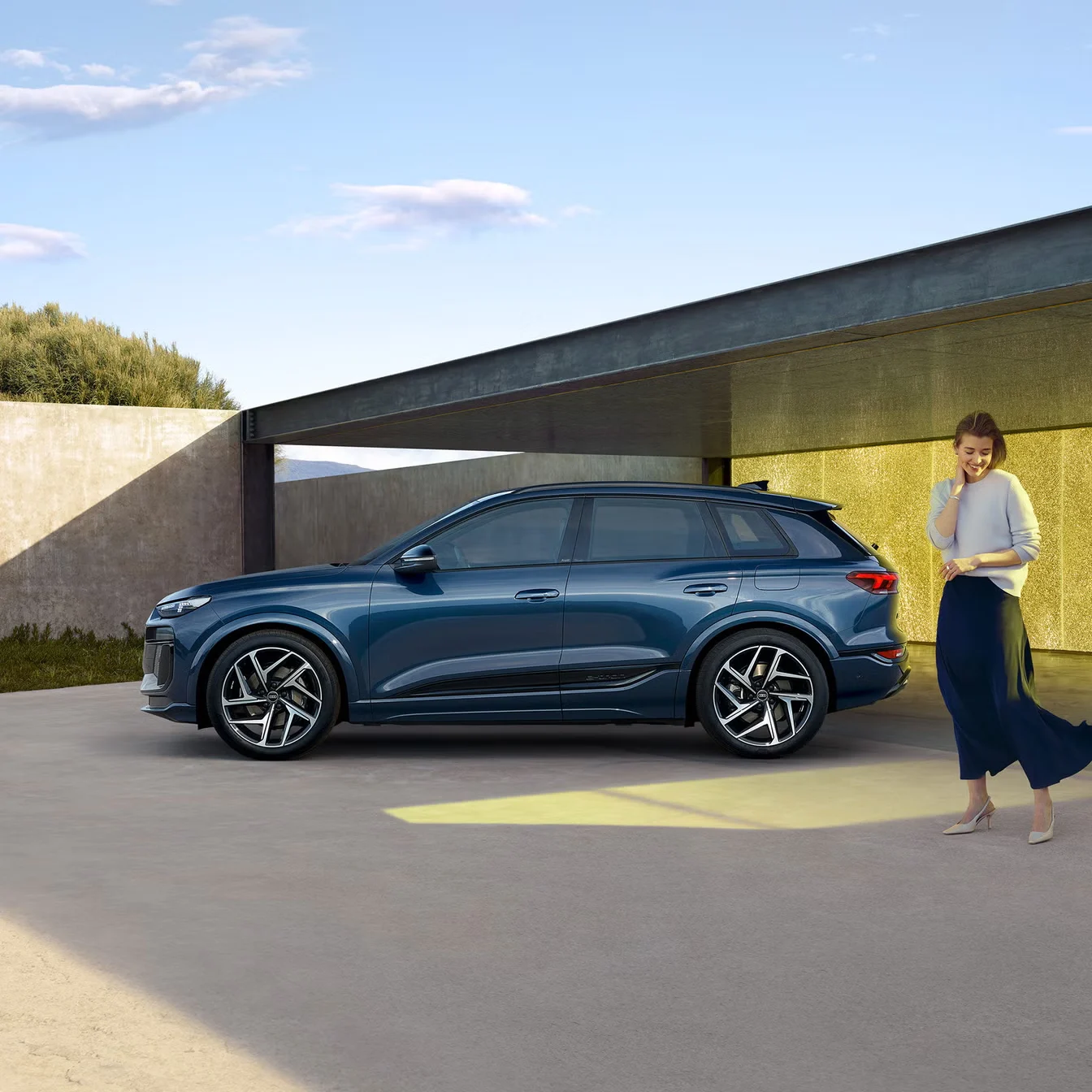 Audi Q6 e-tron 외관 2