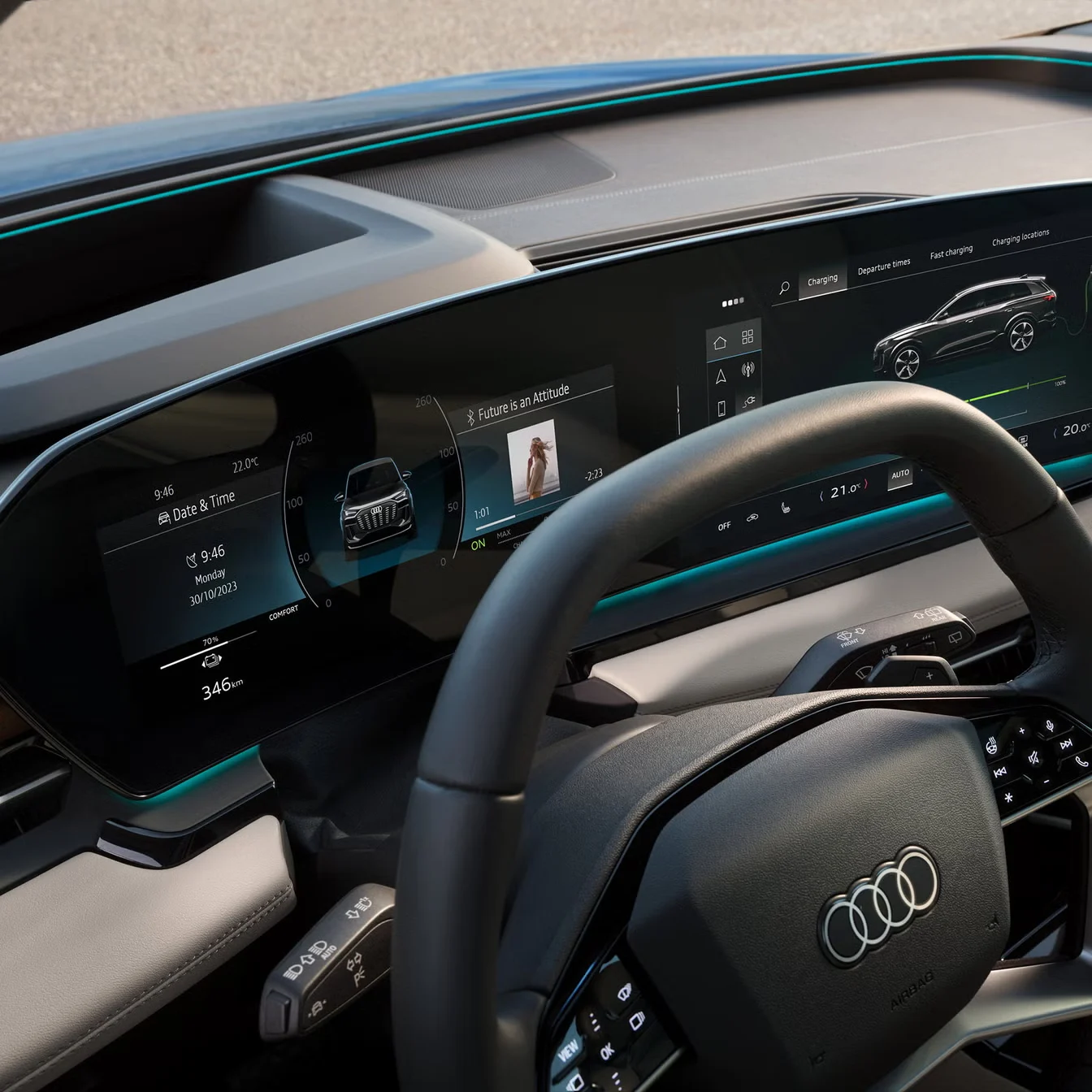 Audi Q6 e-tron 실내 2