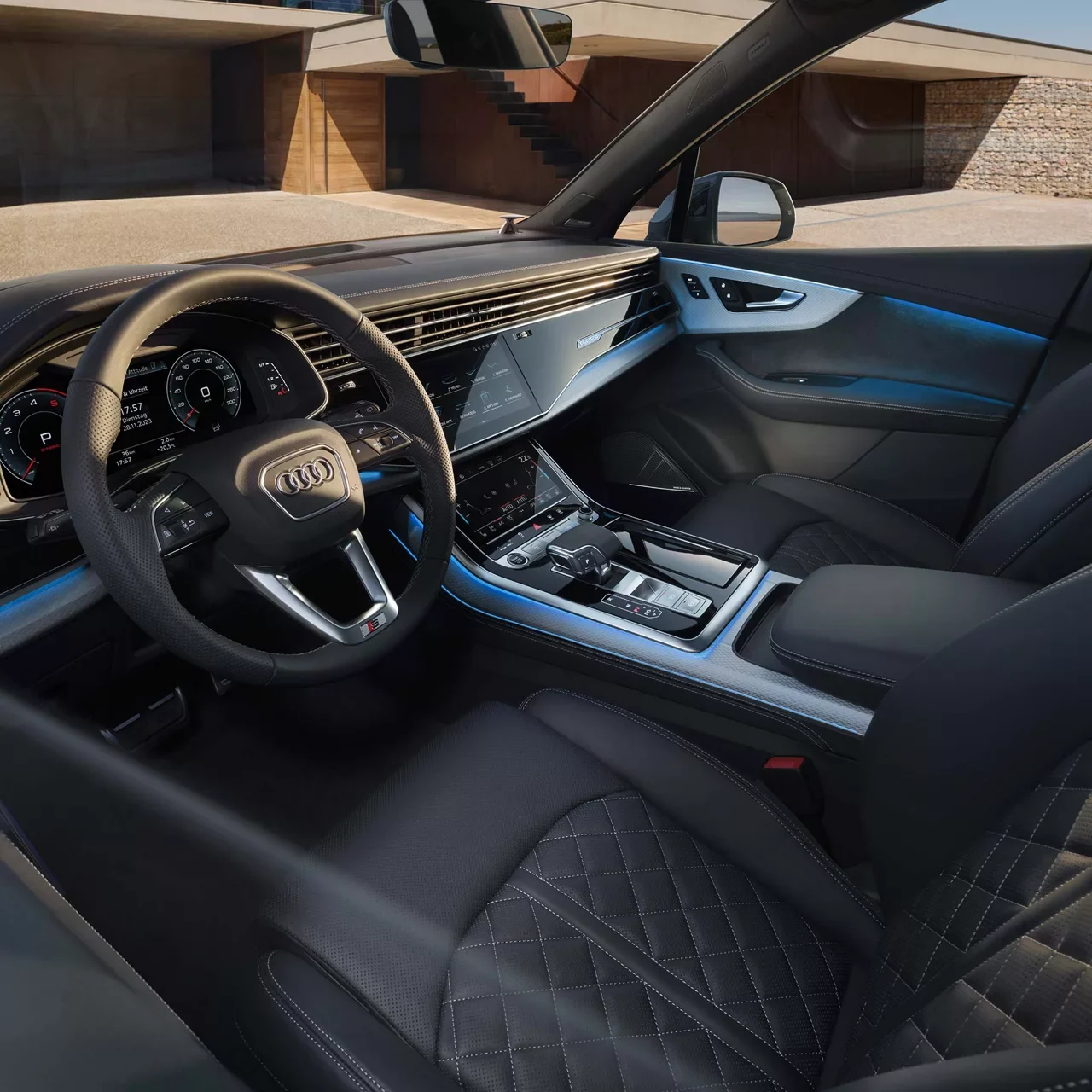 Audi Q7 실내 1