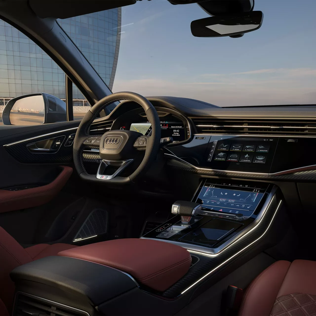 Audi SQ7 실내 1